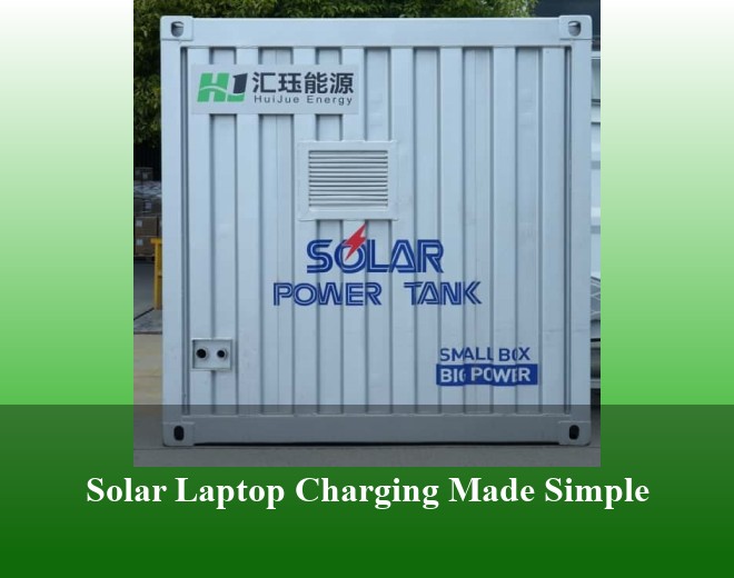 Solar Laptop Charging Made Simple
